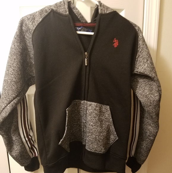 Boys Polo Sweatshirt Size Large 14/16 - Picture 3 of 4